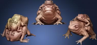 3D модель Булавка-лягушка (STL)